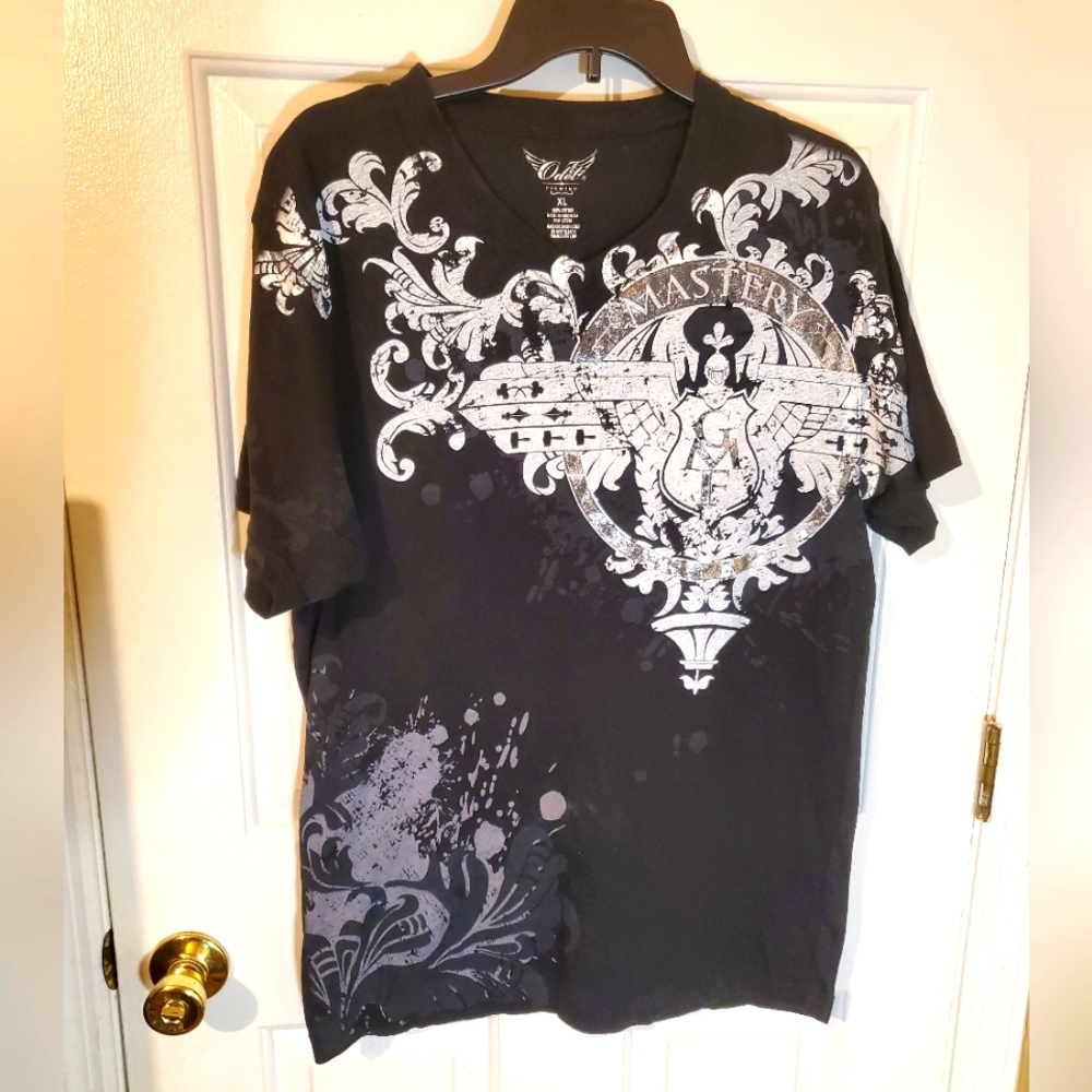 Odel Premium Y2K Vintage Mastery GMF Give Me Face Graphic T-shirt XL